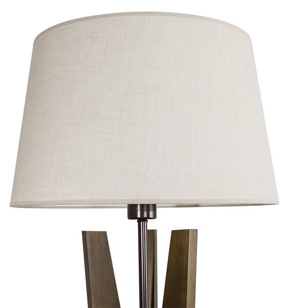 Light for home - Stojací lampa 9430 "Trion", 1x60W, E27, hnědá