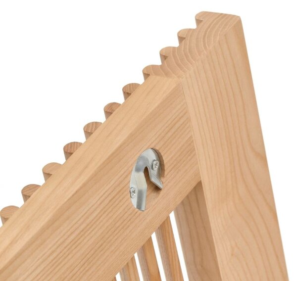 Kave Home Dubové čelo k posteli Beyla 90 cm