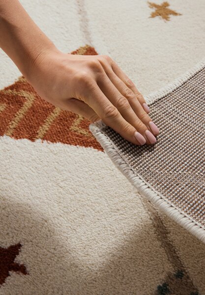 Hanse Home, Dětský koberec Adventures 106211 Cream Multicolor, 120x170, vícebarevná, dětský pokoj
