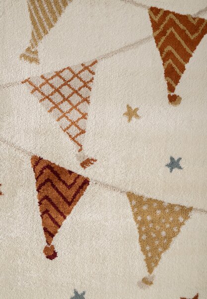 Hanse Home, Dětský koberec Adventures 106211 Cream Multicolor, 120x170, vícebarevná, dětský pokoj