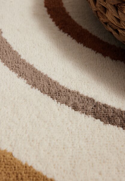 Hanse Home, Dětský koberec Adventures 106212 Cream Multicolor, 120x170, bílá, dětský pokoj