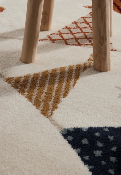 Hanse Home, Dětský koberec Adventures 106211 Cream Multicolor, 120x170, vícebarevná, dětský pokoj