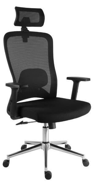 Kancelářská ergonomická židle Neoseat ZENA— černá, nosnost 150 kg