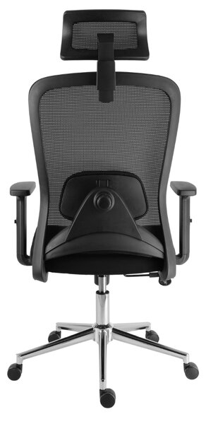 Kancelářská ergonomická židle Neoseat ZENA — černá, nosnost 150 kg