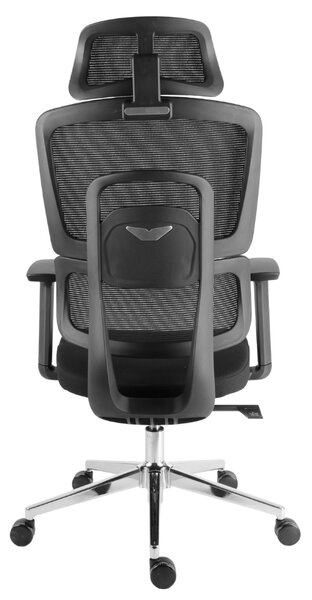 Kancelářská ergonomická židle Neoseat GARY — černá, nosnost 150 kg