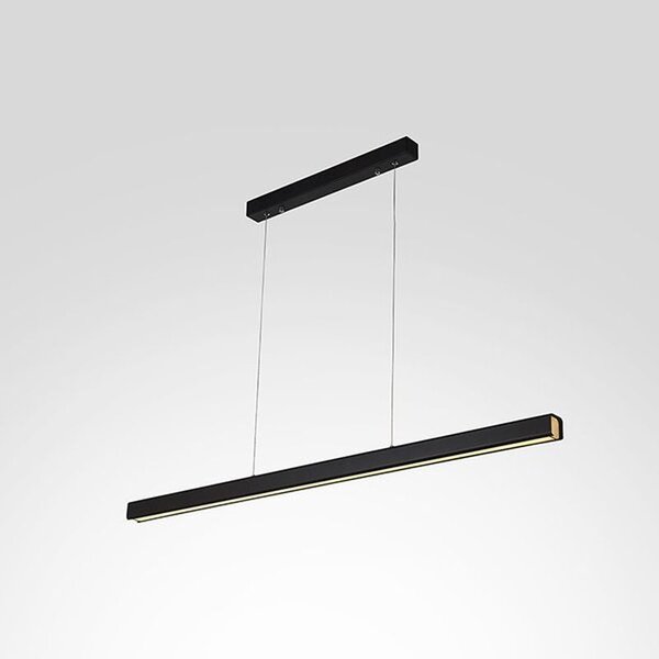 Altavola Design Linear závěsné svítidlo 1x36 W černá LA089/PR_100_4k_black