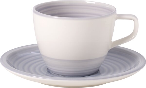 Villeroy&Boch Villeroy & Boch Artesano Nature Blue kávový šálek s podšálkem