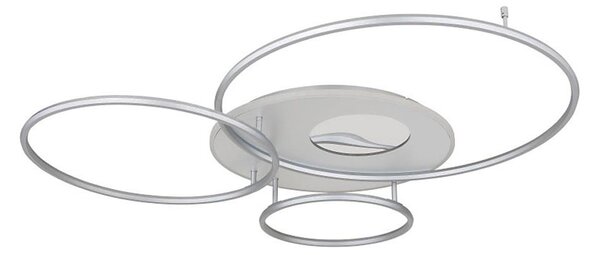 Globo 48466-70A - LED Stm. stropní svítidlo INVERTINA LED/70W/230V stříbrná + DO