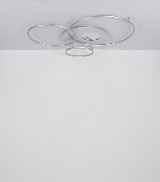 Globo 48466-70A - LED Stm. stropní svítidlo INVERTINA LED/70W/230V stříbrná + DO