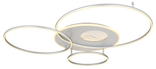Globo 48466-70A - LED Stm. stropní svítidlo INVERTINA LED/70W/230V stříbrná + DO
