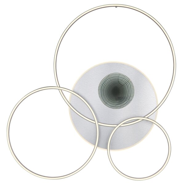 Globo 48466-70A - LED Stm. stropní svítidlo INVERTINA LED/70W/230V stříbrná + DO