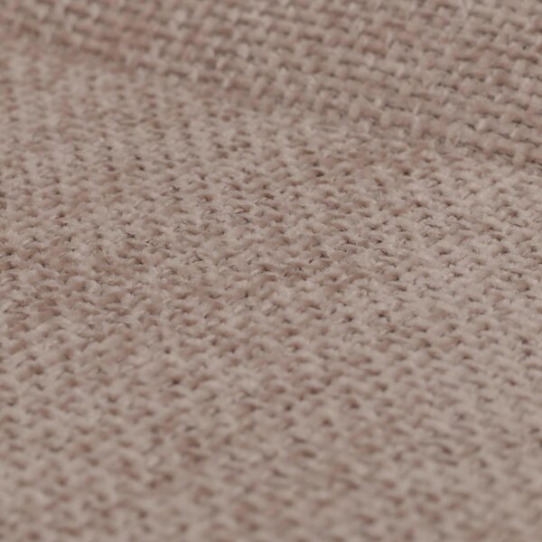Sada 2 jídelních židlí HWC-O48, kuchyňská židle, otočná s automatickým návratem, látka/textil šenil (320g/m²) Oeko-Tex béžová