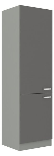 Skříň na vestavnou lednici ULLERIKE - šířka 60 cm, šedá
