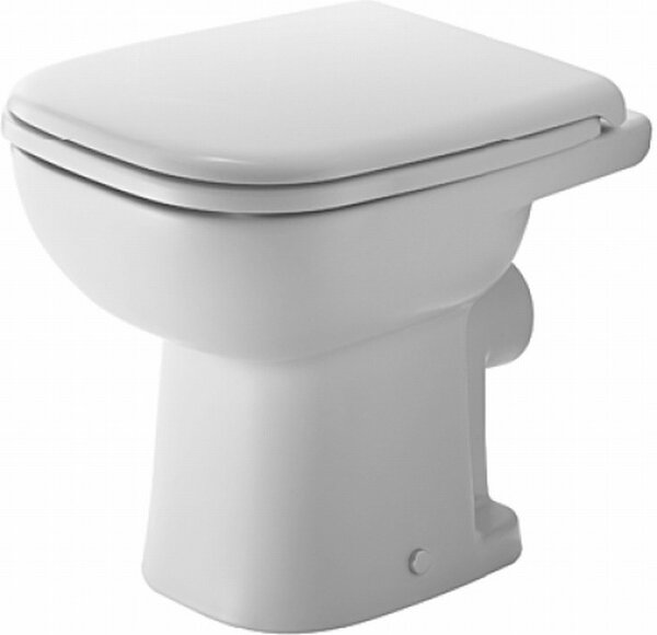 Duravit D-Code záchodová mísa stojícístativ bílá 21080900002