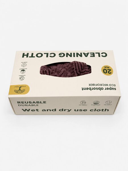 Sinsay - Čisticí utěrky 20 kusy - fialová