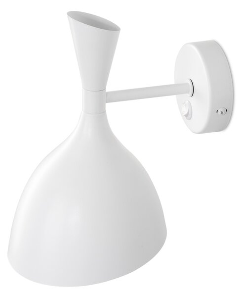 Light for home - Nástěnné svítidlo v bílém provedení 10411 "TURIN", 1x40W, E14, Bílá