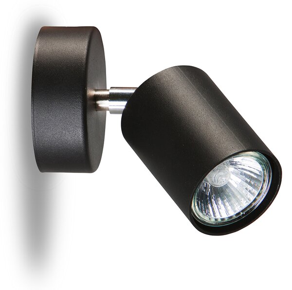 Light for home - Bodové svítidlo 11499 "GLAZE", 1x35W, GU10, Černá