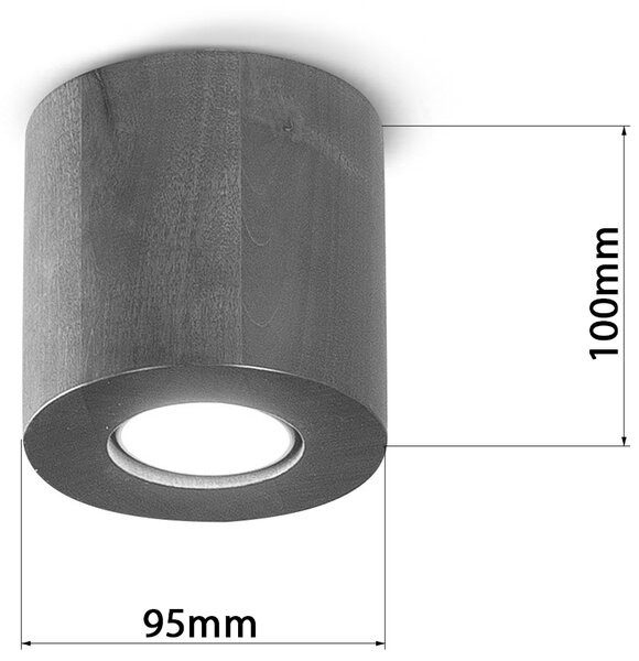 Light for home - Bodové svítidlo 50277 "ARABICA", 1x5W LED, GU10, hnědá