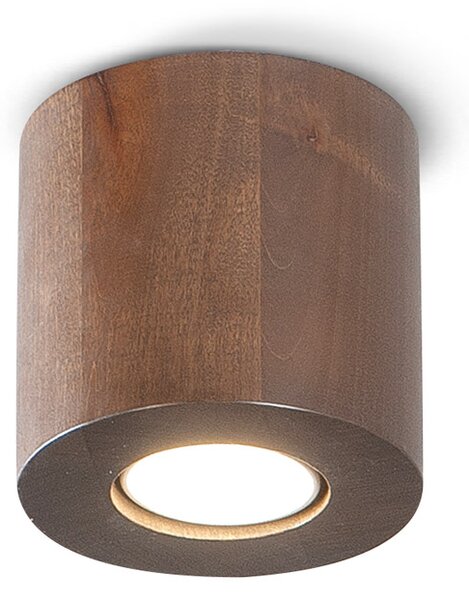 Light for home - Bodové svítidlo 50277 "ARABICA", 1x5W LED, GU10, Přírodní ořech