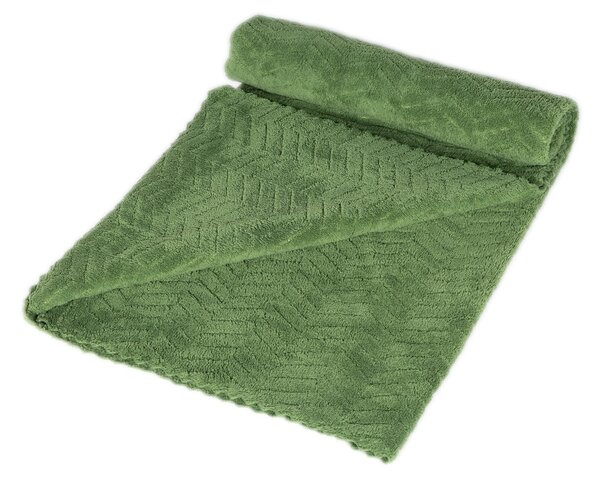 Sinsay - Sada ručníků s plastickým vzorem 2 pack - zelená