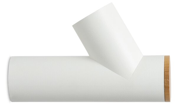 Light for home - Bodové svítidlo 60606 "GLAZE WOOD", 1x35W, GU10, Bílá