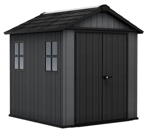 Keter Newton Plus 7×7,5 — zahradní domek, šedý