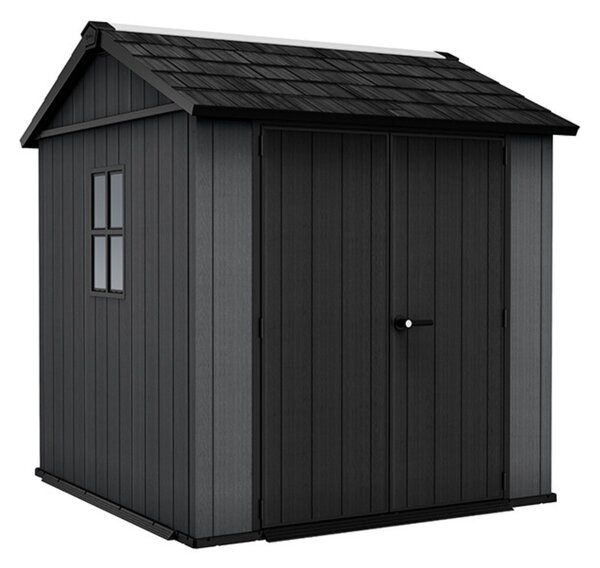 Keter Newton Plus 7×7,5 — zahradní domek, šedý