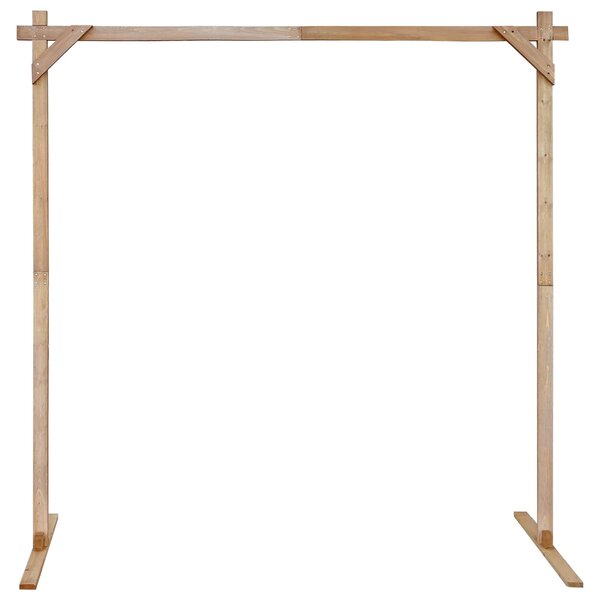 Svatební oblouk Světle hnědá 225 x 95 x 226 cm
