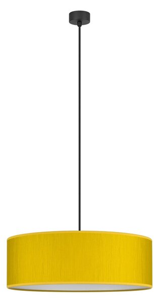 Žluté závěsné svítidlo Bulb Attack Doce XL, ⌀ 45 cm