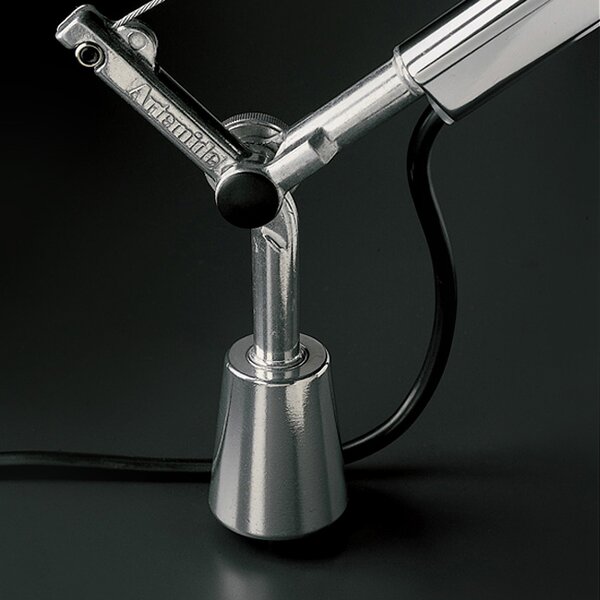 Artemide Designová stolní lampa Tolomeo Basculante, 1xE27 Barva: Pergamenový difuzor, Základna: Klip