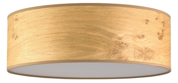 Béžové stropní svítidlo z dřevěné dýhy Sotto Luce Ocho XL, ⌀ 45 cm