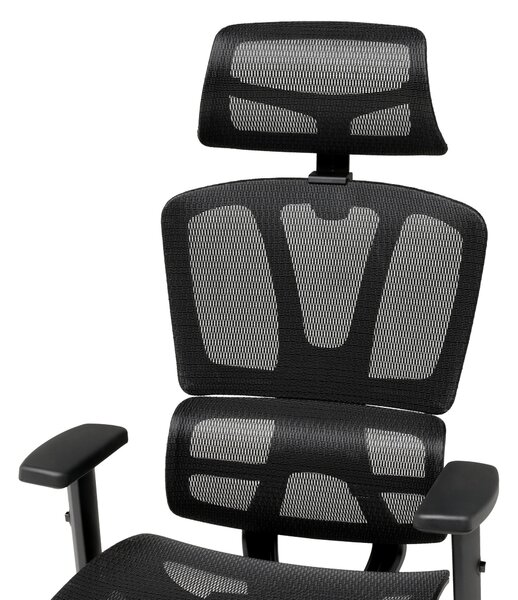 OTOČNÁ ŽIDLE, síťovina, černá Livetastic - Online Only kancelářské židle, Online Only
