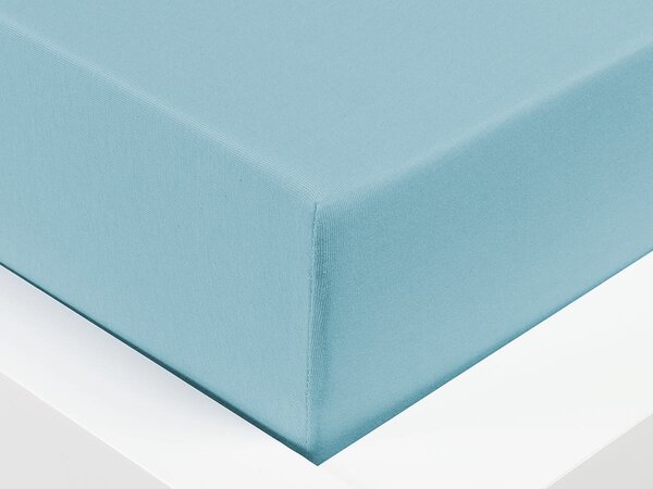XPOSE® Jersey prostěradlo Exclusive - světle modré 200x200 cm