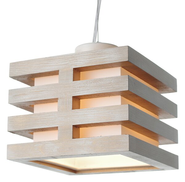 Light for home - Závěsné svítidlo na lanku 18501 "HOUSTON", 1x40W, E27, bílá, zlatá, patina