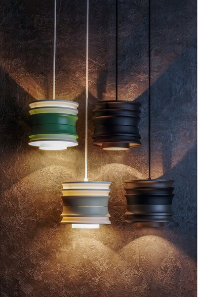 Light for home - Závěsné svítidlo na lanku 12803 "UNIQ", 1x60W, E27, Černá