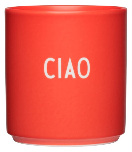 Porcelánový hrnek Ciao Red 300 ml