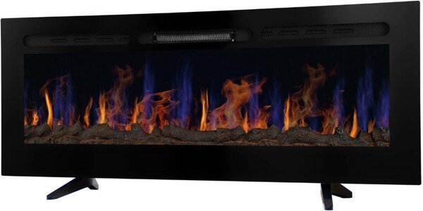 Vestavný elektrický krb Nástěnný krb 127cm