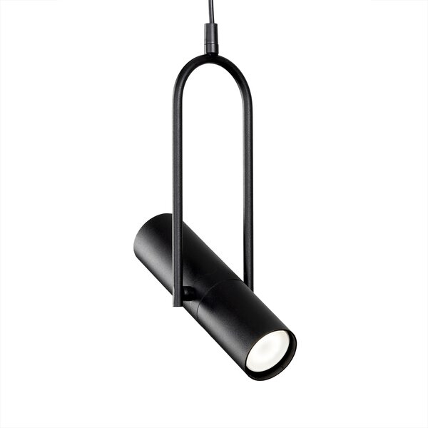 Light for home - Závěsné světlo 60104 "OPTICS", 1x35W, GU10, Černá