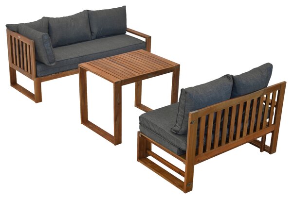ZAHRADNÍ SEDACÍ SOUPRAVA dřevo Gardenson, Online Only