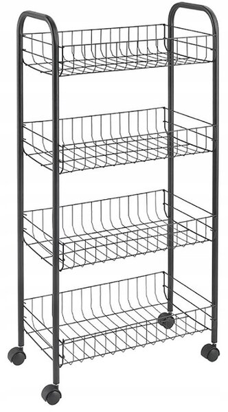 Kovový skladový regál Metaltex 84 x 41 x 23 cm max 5 kg na polici