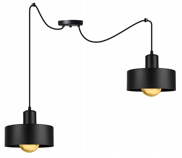 Závěsné svítidlo Light Home Spider Barcelona 2 - dvoubramenné, patice E27