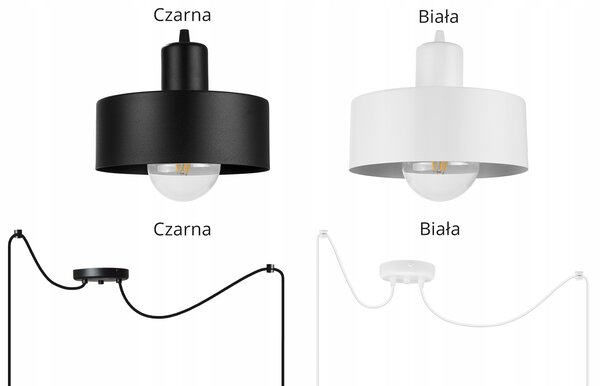 Závěsné svítidlo Light Home Spider Barcelona 2 - dvoubramenné, patice E27