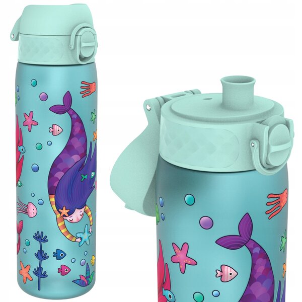 Láhev Na Pití na vodu Ion8 mořské panny 500 ml modrá
