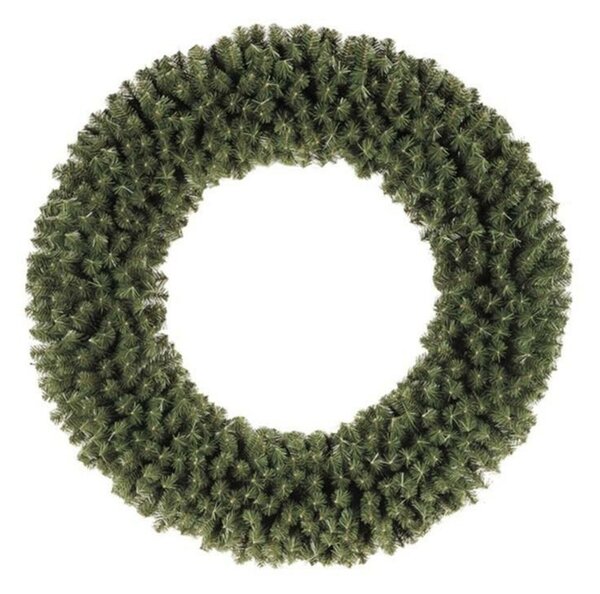 DecoLED Věnec zelený, vnější prům. 100 cm, vnitřní prům. 50 cm
