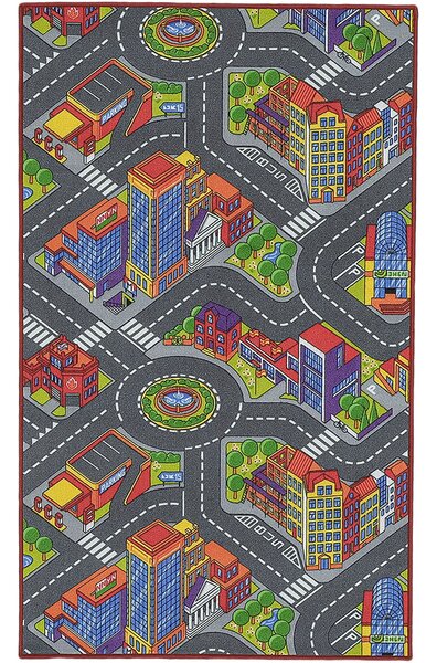 BrenoKusový koberec BIG CITY 97, Vícebarevné, 100 x 130 cm