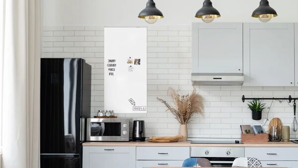 Magnetická tabule SLIMboard bezrámová smazatelná za sucha 120x60 cm,PME120x60