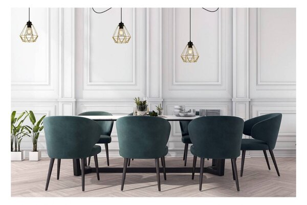 Light for home - Elegantní závěsné svítidlo SPIDER NUVOLA GOLD 2034/1, zlaté kovové stínidlo, 1x60W, E27, černá, zlatá
