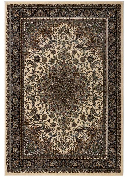 Breno Kusový koberec RAZIA 5503/ET2W, Hnědá, Vícebarevné, 133 x 190 cm