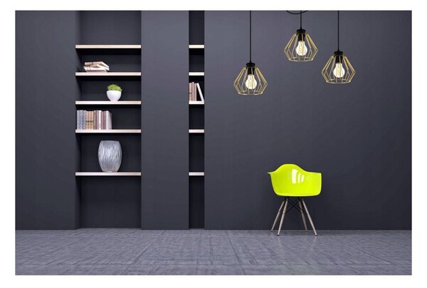 Light for home - Nastavitelné závěsné svítidlo SPIDER SANTOS 2213/3, E27, Černá