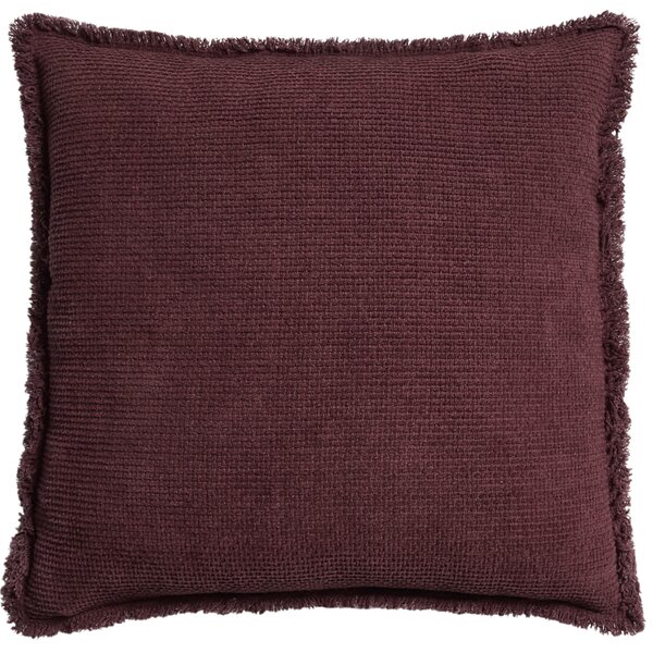 Kave Home Hnědá bavlněný povlak na polštář Meral 45 x 45 cm